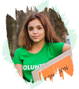 volunteer person