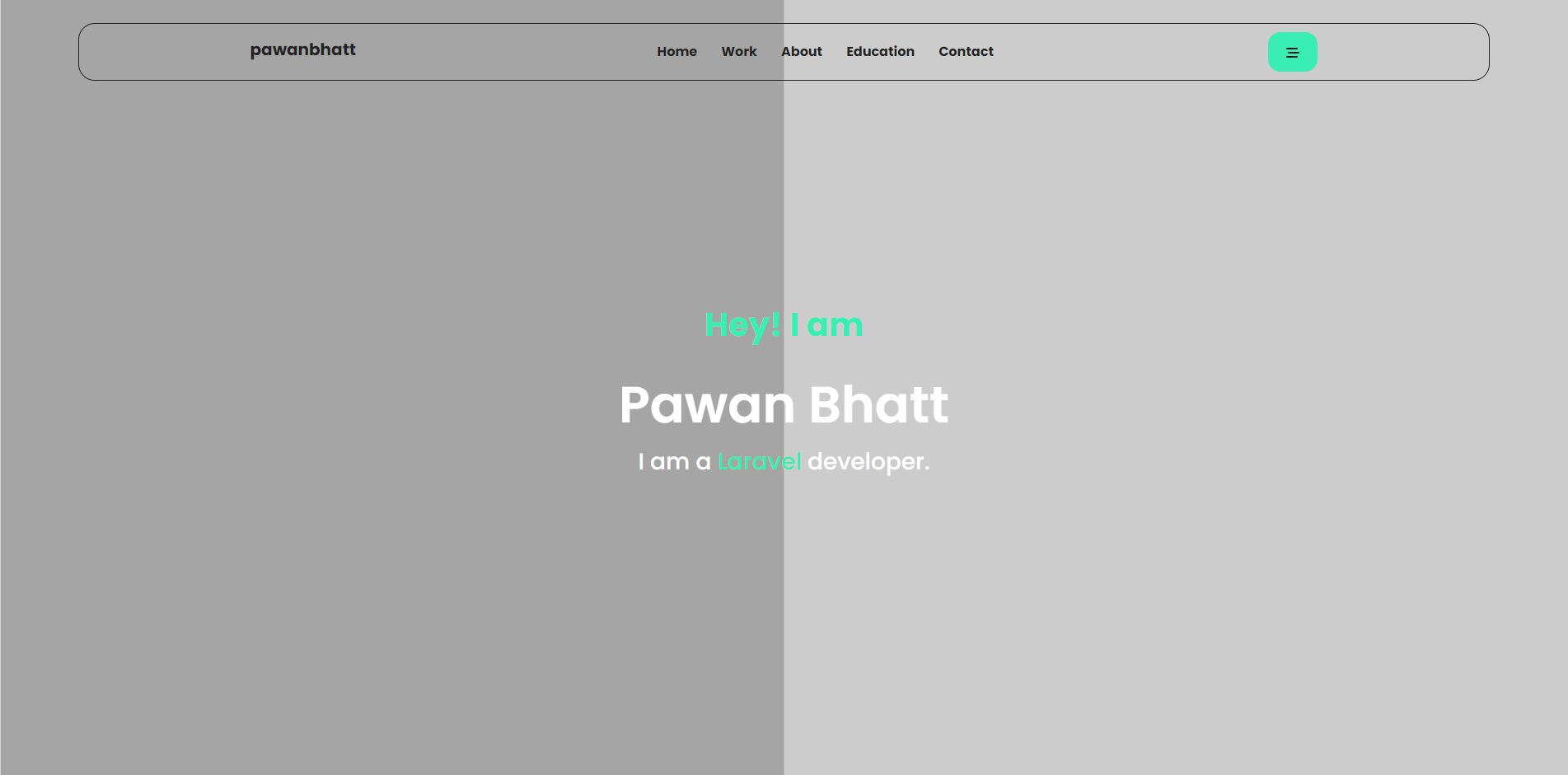 Portfolio app