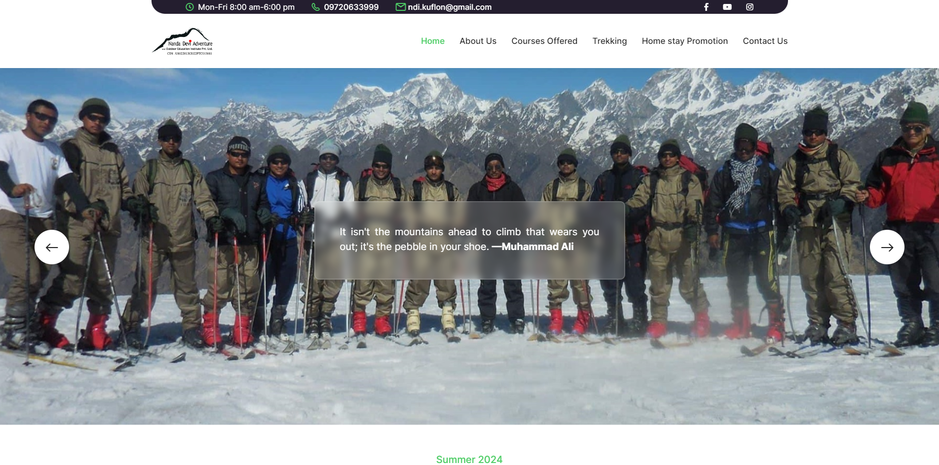 Nanda Devi Adventure and Outdoor Education Institute